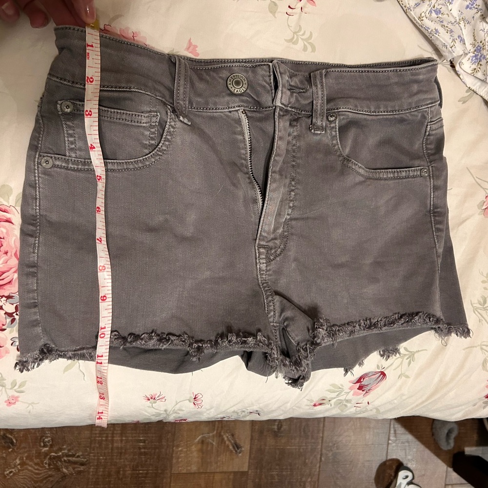 American Eagle Outfitters Gray Jean Shorts